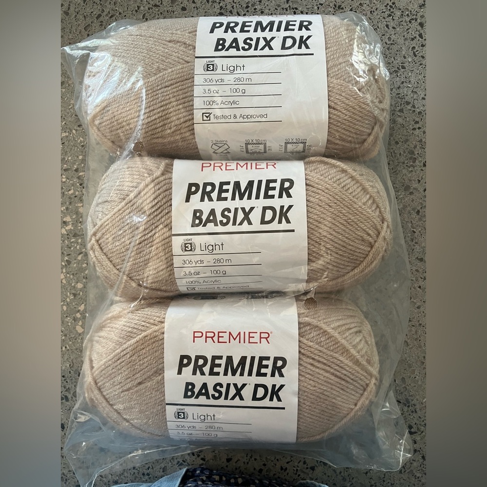 Premier Yarn in Soft Beige